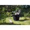 Vozík Keter® EASY GO 50 lit., 51x56x84 cm, čierny, na záhradný odpad