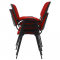 KONDELA Kancelárska stolička, červená, ISO NEW
