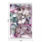 KONDELA Koberec, ružová/zelená/krémová/vzor, 80x150, DELILA